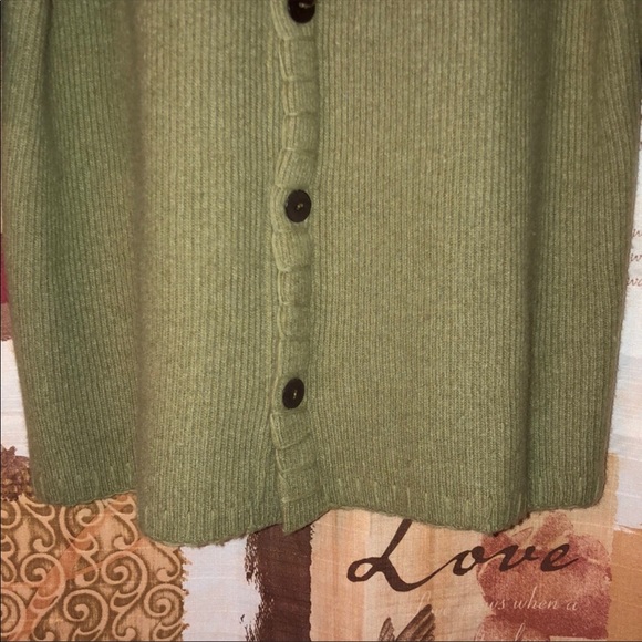 Indigenous Designs Wool Sweater Coat sz L - Picture 8 of 8